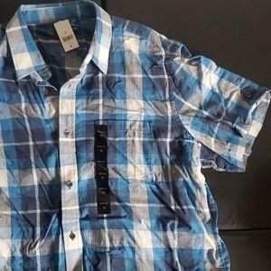 Banana Republic short sleeve button up